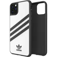 Adidas Gegoten PU (iPhone 11 Pro Max), Smartphonehoes, Wit