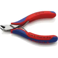 Knipex Elektronica-Voorsnijtang | 115 mm Lengte | Meer-Componentengrepen - 64 42 115 SB