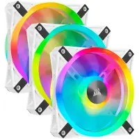 Corsair iCUE QL120 RGB case fan 3 stuks, 4-pins PWM fan-connector