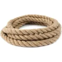 Boltze Touw - Jute - 600cm - Ø3cm - Bruin - Decoratie