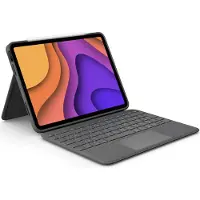 Logitech Folio Touch, toetsenbord en foliohoes met trackpad, Verlicht, qwertz, voor iPad Air 4e en 5e gen. en iPad Air 11" (M2, M3 en M4)