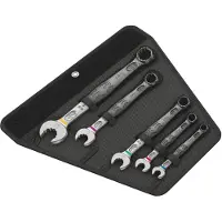 Wera 05020240001 6003 Joker 5 Imperial Set 1 Ring-steeksleutelset 5-delig Sleutelbreedte (inch) 1/2 - 9/16