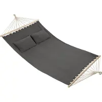 TecTake - 2 persoons hangmat Eden donkergrijs - 403567