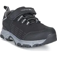 Trespass Kinderen/Kinderen Harrelson Low Cut Wandelende Trainers (Zwart)