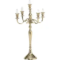 Boltze Kandelaar Victoria Goud D 37 H 63 Cm
