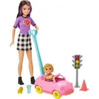 Barbie Skipper Oppaspop, Fashionpopp, Vrouwen, 3 jaar, Meisje, Meerdere kleuren