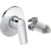 Duravit no.1 afbouwdeel voor inbouw douchemengkraan delen inclusief inbouwdeel chroom