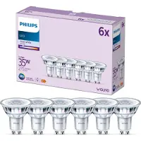 Philips GU10 LED spot | 4000K | 3.5W (35W) | 6 stuks