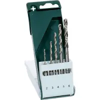 Bosch - 5-delige metaalborenset HSS-G met zeskantschacht 2,0; 3,0; 4,0; 5,0; 6,0 mm