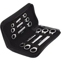 Ks Tools 503.4580 Dubbele ringsleutelset Sleutelbreedte (metrisch) 8 - 19 mm