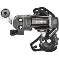 Shimano Tourney RD-TY21-B Achterderailleur - 6-Speed - Korte Kooi (SS) - Zwart