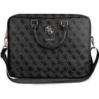 GUESS 15 Inch PU Leather Laptop- en Tablettas - Big 4G Logo - Grijs