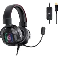 Conceptronic Koptelefoon - - ATHAN02B - 7.1 Kanalen - Circumaural - USB-A - Zwart