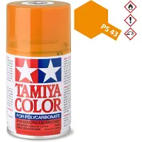 Tamiya Lexanfarbspray PS-43 transl. orange