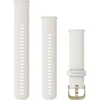 Garmin Siliconen Bandje Crème/Goud 20mm
