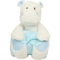 Mumbles Hippo Mit Fleecedecke