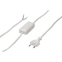 Max Hauri AG Snoerdimmer Universeel Wit Schakelvermogen (max.) 100 W 1 stuk(s)