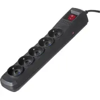 ActiveJet Acp-5gn Rack-stekkerdoos 5 Stopcontacten Rack-stekkerdoos 8 Stopcontacten 5 M