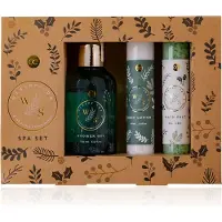 Accentra Badeset WINTER SPA in Geschenkbox, inkl. 150ml Duschgel, 60ml Bodylotion, 80g Badesalz, Duft: Fresh