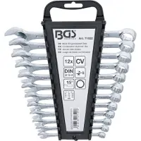 Bgs Maul-Ringschlüssel-Satz SW 8 - 19 mm 12-tlg.