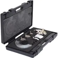 Ks Tools 150.3180 Set speciaal gereedschap voor de elastische riem en de multi-V-riem, 11-delig