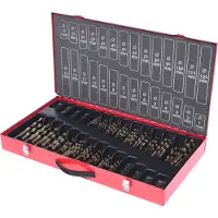 Ks Tools 3303650 330.3650 HSS-G-Co 5 Metaal-spiraalboorset 1 mm, 1.5 mm, 2 mm, 2.5 mm, 3 mm, 3.5 mm, 4 mm, 4.5 mm, 5 mm, 5.5 mm, 6 mm, 6.5 mm, 7 mm, 7.5 mm, 8