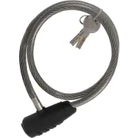 Stanley Spiraalslot | | 90 cm (Ø10 mm, 3 Sleutels)