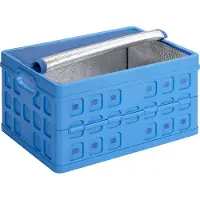Sunware Square Vouwkrat 32L - Met koeltas - Blauw