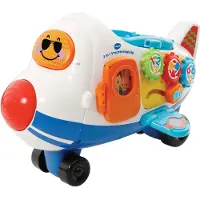 Vtech Toet Toet Auto 2-in-1 Vliegtuig, 1 stuk, Geluiden, Batterijen nodig (AAA), Synthetisch materiaal, Meerdere kleuren