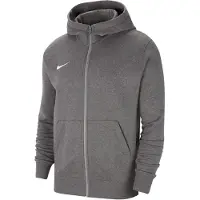 Nike Sportief sweatvest grijs gemêleerd / wit