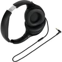 Technisat STEREOMAN 3, Kabel, 20 - 20000 Hz, Gesprek/muziek, 222 g, Koptelefoon met microfoon, Zwart