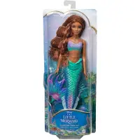 Disney Princess Scallop Ariel Sirena Doll Blauw Kinderen