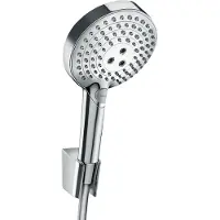 Hansgrohe Raindance Select S badset 120 3jet PowderRain met doucheslang 160 cm chroom
