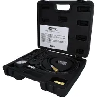 Ks Tools 150.1920 Oliedruk-tester, 12-delig, 0-10 bar