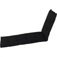 Hartman 14707511 Casual Black Ligbedkussen - 195 x 63 x 8 cm