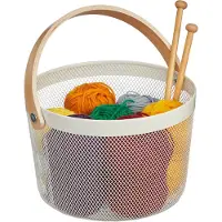 Relaxdays Draadmand (27,5 x 25,5 x 30 cm)