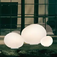 Foscarini Gregg outdoor media sfeerlamp, wit / opaal, Kunststof, Design