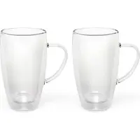 Bredemeijer Theeglas Dubbelwandig Transparant 320 ml (set van 2)