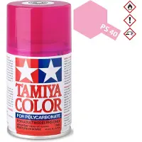 Tamiya Lexanfarbspray PS-40 transl. pink