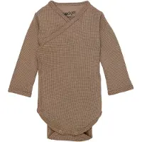Lodger Rompertje Longsleeve Ciumbelle Beige-Maat 68
