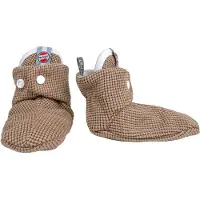 Lodger baby slofjes Ciumbelle Beige Bruin Jongens/Meisjes Katoen Effen - maat 6-12 mnd