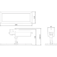 Deko-light Panel Track 230V-railsysteem lamp Track LED vast ingebouwd 20 W Energielabel: E (A - G) LED Verkeerswit (RAL 9016)