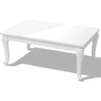 vidaXL Salontafel 100 x 60 x 42 cm hoogglans wit