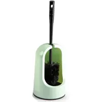 Forte Plastics Toiletborstels/wc-borstels met mintgroene houder 40 cm - Toiletborstels