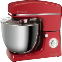 Diverse knedenmachine KM 6036 CB, rood, met 10 liter roestvrijstalen kom, 6,5 kg