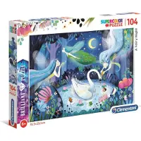 Clementoni legpuzzel A Fairy Night karton 104 stukjes