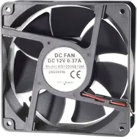 TRU COMPONENTS RD12038B24L1 Axiaalventilator IP58 24 V/DC 111 m³/h (l x b x h) 120 x 120 x 38 mm