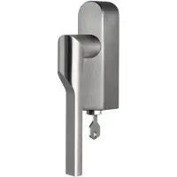 Formani Rivio by Gensler GL101-DKLOCK-O draaikiepgarnituur afsluitbaar rechtsdraaiend - mat RVS