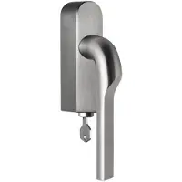 Formani Rivio by Gensler GL101-DKLOCK-O draaikiepgarnituur afsluitbaar linksdraaiend - mat RVS