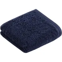 Vossen Gastendoek Vossen Vegan Life Marine Blau (Set van 6)